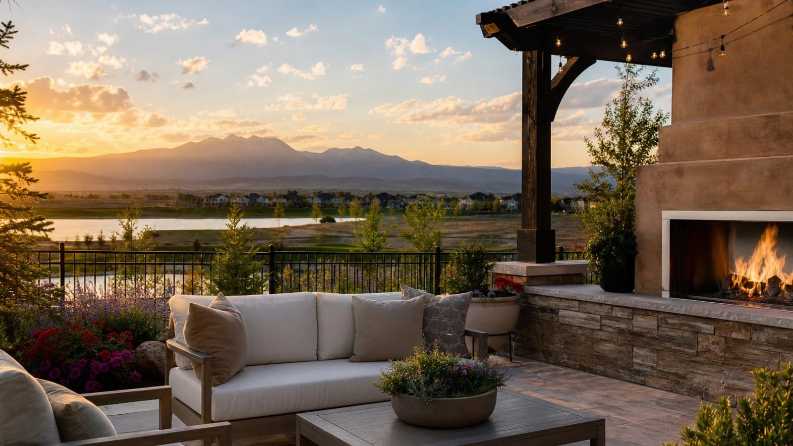 Outdoor living and hardscape in Loveland, Colorado