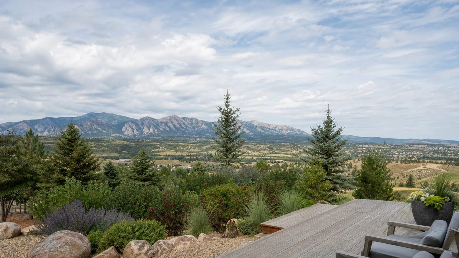 Outdoor living and hardscape in Superior, Colorado