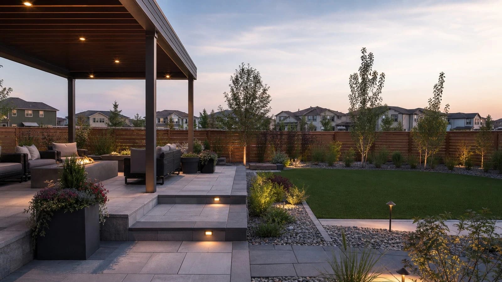 Westminster Colorado suburban outdoor living