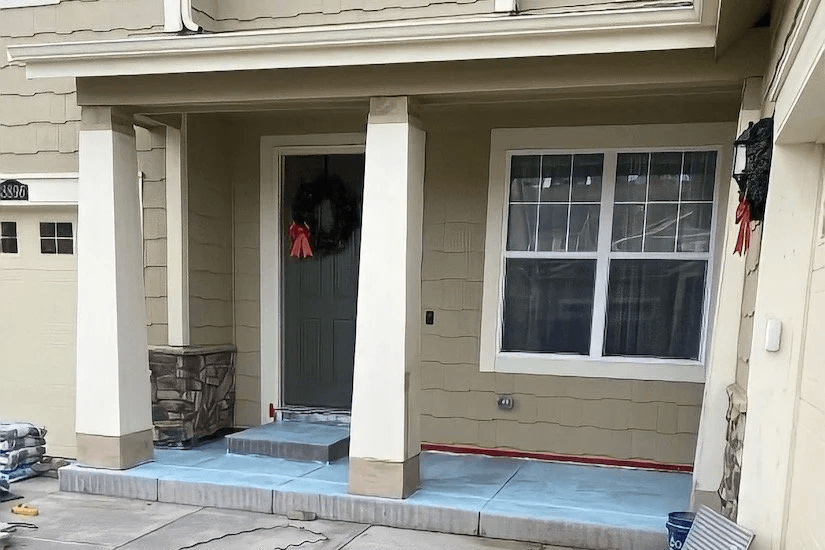 Before: Outdoor living transformation